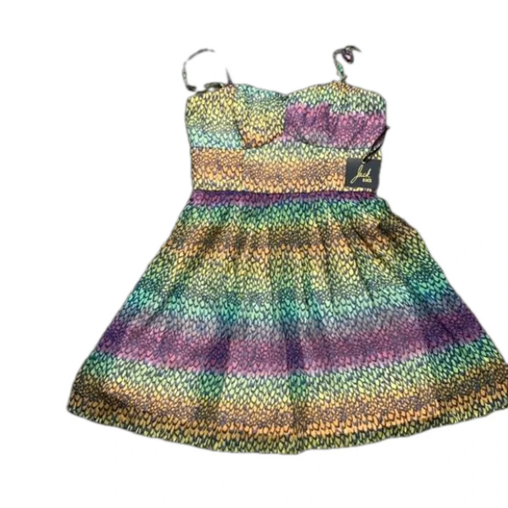 Jack By BB Dakota NWT SZ 6 Animal Core Print.Mardi Gras/ Party - Picture 1 of 12